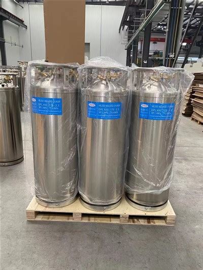 175l 20mpa Welded Insulated Liquid Argon Dewar Bottle Cryogenic Gas