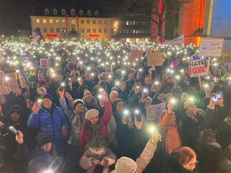 Demo In Hamm Beendet 5 500 Menschen Demonstrieren Gegen Rechts