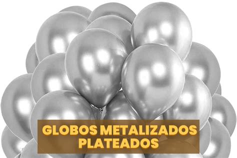 Los Mejores Globos Metalizados Plateados