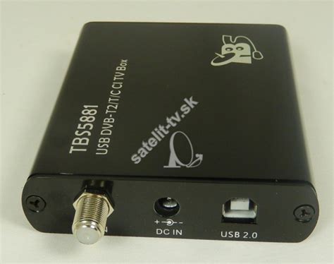 Tbs Dvb T C Single Tuner Usb Hybrid Tv Box Satelit Do Pc