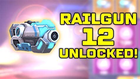 I WON The NEW Railgun 12 After Using 5 Event Tokens Mech Arena