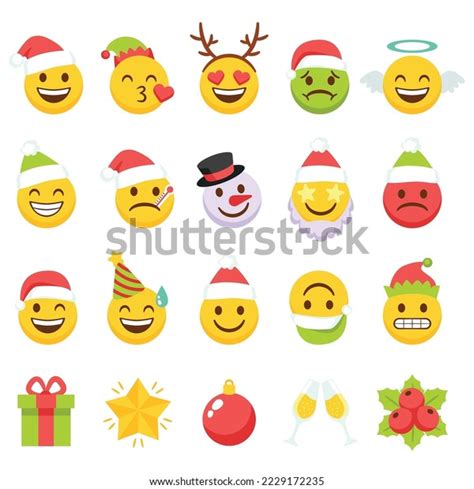 1,786 Christmas Emoji Concept Images, Stock Photos, 3D objects ...