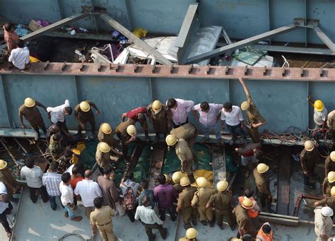 In Pictures Kolkata Tragedy As Flyover Collapses And Kills 14 People