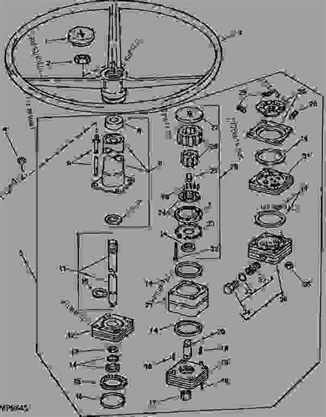 POWER STEERING CONTROL VALVE AND STEERING WHEEL - TRACTOR, COMPACT ...