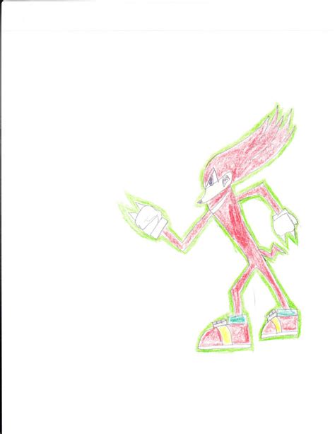 Chaos Force Level 4 Knuckles By Falconpawnch7 On Deviantart