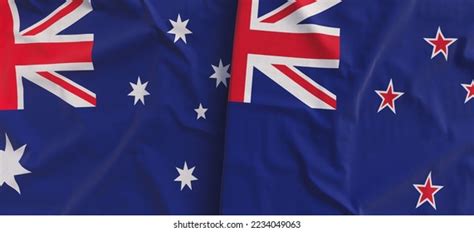 Australian And New Zealand Flag Images Stock Photos Vectors