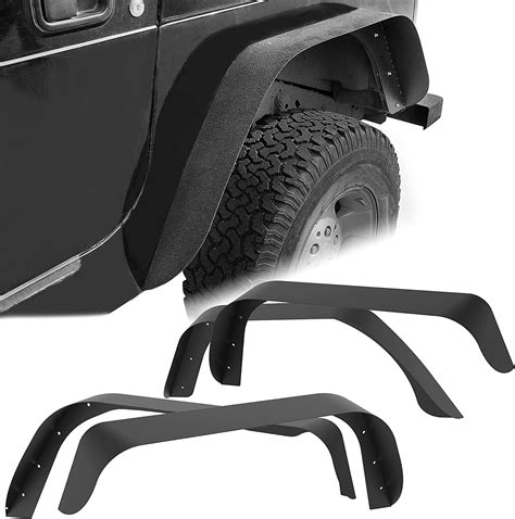 Amazon YITAMOTOR Flat Front Rear Fender Flares Compatible With