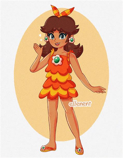 Commission Swimwear Daisy By Ellenent On Deviantart