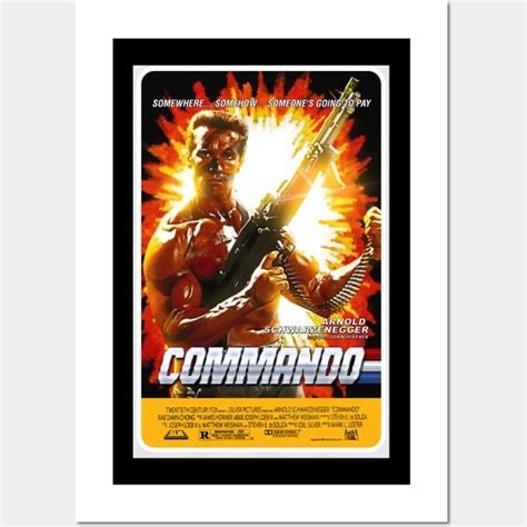 Commando alternate movie poster - Commando 1985 - Posters and Art Prints | TeePublic