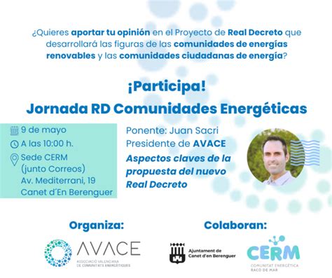 Jornada sobre el Real Decreto sobre Comunidades Energéticas organizada