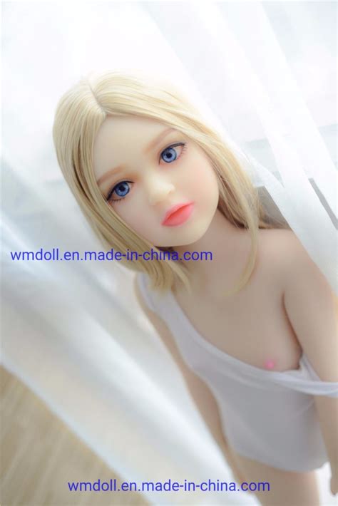 Real Mini Sex Dolls 107cm With Metal Skeleton Small Silicone Love Doll