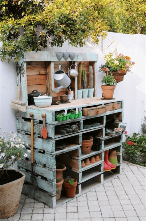 27 Best Potting Bench Ideas and Designs for 2024