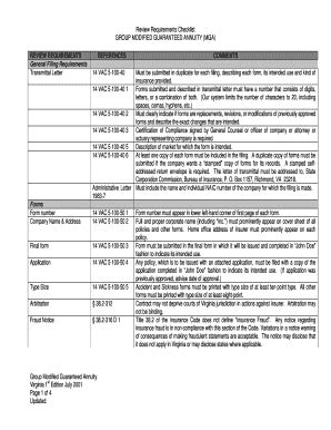 Fillable Online Scc Virginia Review Requirements Virginia State