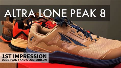 Altra Lone Peak 8 First Impressions Comparison To Lone Peak 7 And 6