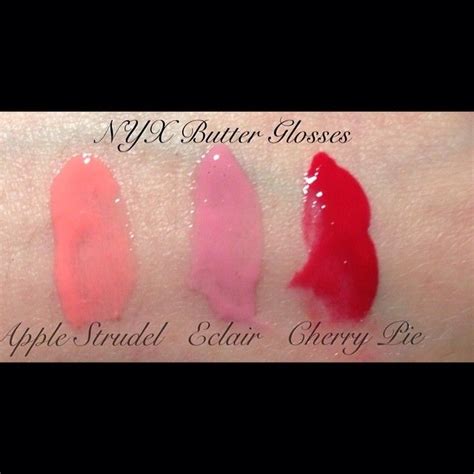 NYX Butter Gloss swatches | Nyx butter, Nyx butter gloss, Butter