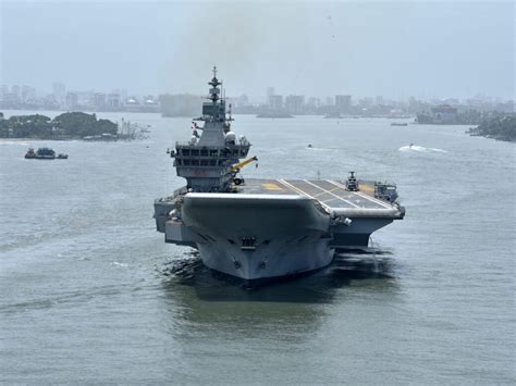 Indian IAC INS Vikrant concludes fourth phase of sea trials