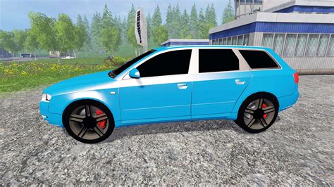 Audi A4 Quattro Avant B7 For Farming Simulator 2015