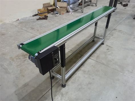 Mild Steel Electric Belt Conveyor, Capacity: 50kg/feet at Rs 100000 ...