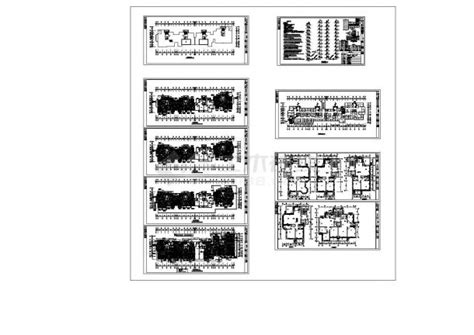 某1商住楼暖通施工图居住建筑土木在线