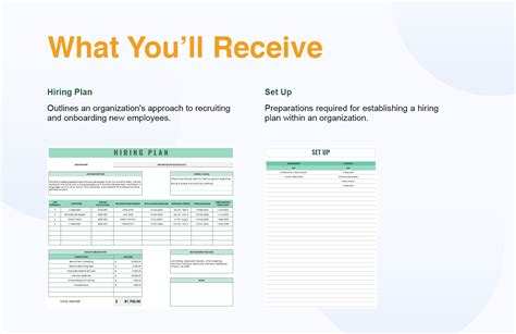 Hiring Plan Template in Excel, Google Sheets - Download | Template.net