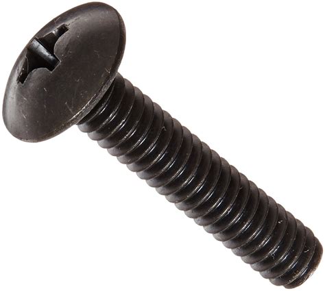 Small Parts 1420mptb Steel Truss Head Machine Screw Black Oxide Finish Meets Asme B18 6 3 3