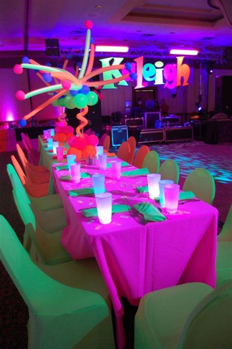 20 Epic Glow In The Dark Party Ideas Neon Party Glow Birthday Party