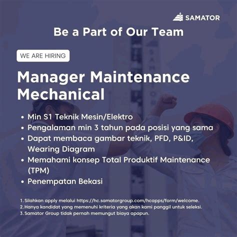 SAMATOR GROUP Departemen Teknik Mesin Sekolah Vokasi