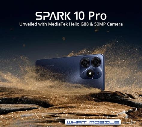 Tecno Spark 10 Pro Goes Official Helio G88 SoC 50MP Primary And 32MP