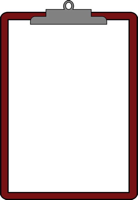 Clipboard Empty - Openclipart