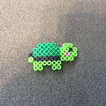 Sea Turtle D Perler Bead Model Tutorial Atelier Yuwa Ciao Jp