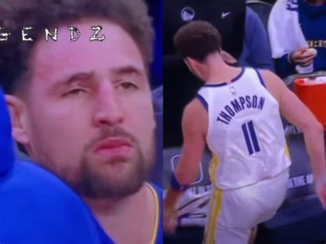 Watch Clip Of Frustrated Klay Thompson Deliberately Ignoring Steph