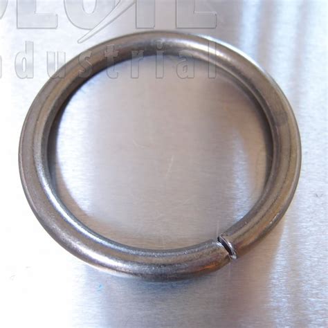 Self Colour Mild Steel Un Welded Rings Load Securing And Lashing