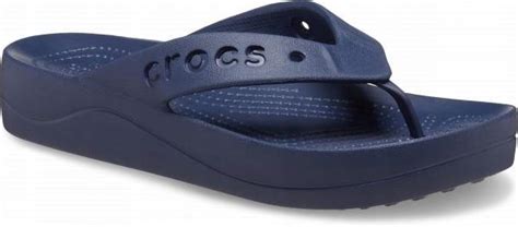 Damskie Lekkie Japonki Klapki Crocs Baya Platform Flip