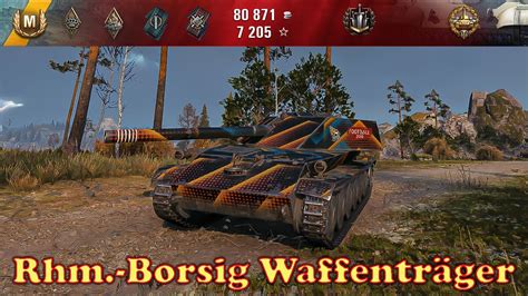 Rhm Borsig Waffentr Ger World Of Tanks Uz Gaming Youtube