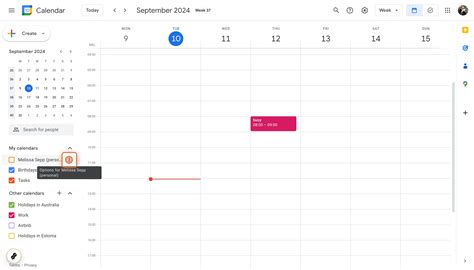 How to share a Google Calendar