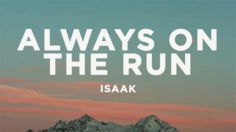 Isaak Always On The Run Lyrics Eurovision Youtube