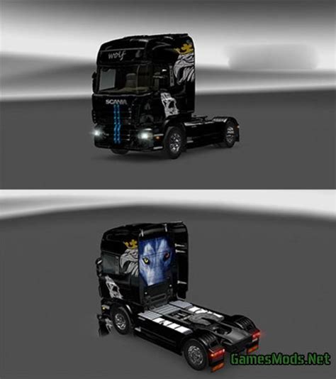 Scania Wolf Skin Gamesmods Net Fs Fs Ets Mods Hot Sex Picture