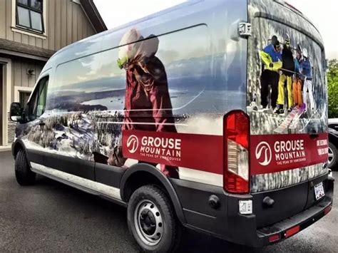 Vinyl Wrap Gallery Vinyl Sprinter Van Wrap For Grouse Mountain