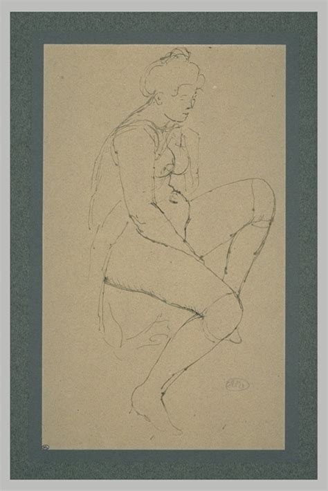 Jeune Femme Demi Nue Assise Aristide Maillol Mus E D Orsay