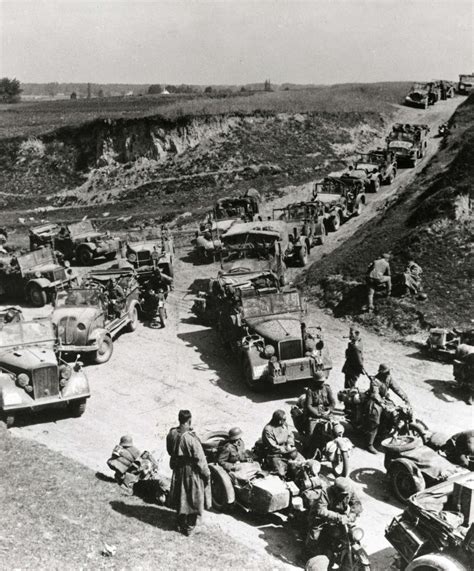 Traffic Jam On The Eastern Front During Operation Barbarossa