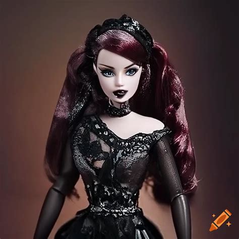 Stylish Gothic Barbie Doll