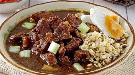 Favorit Wisatawan Ini Rawon Kalkulator Dan 5 Rawon Enak Untuk Kuliner