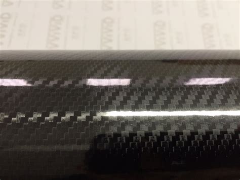 Vvivid Epoxy High Gloss Carbon Fiber Automotive Vinyl Wrap Ft X Ft