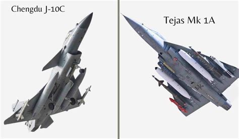 HAL Tejas Mk 1A Vs Chengdu J 10C Comparison Of The Lightweight