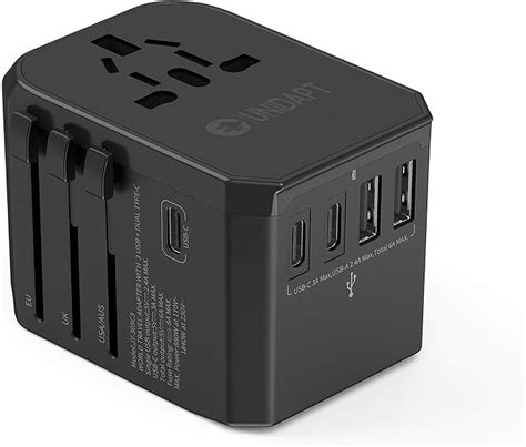 Amazon International Power Plug Adapter Unidapt Universal Travel