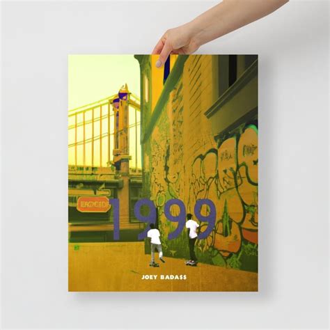 Joey Badass 1999 Album Poster - Etsy