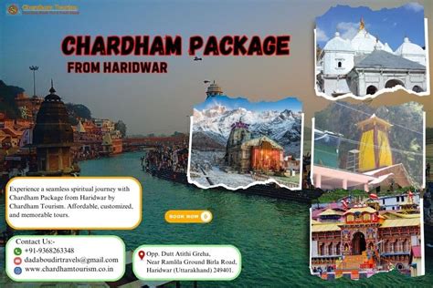 Chardham Package From Haridwar Chardham Tourism