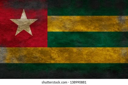 Top View Retro Flag Cerro De Stock Illustration Shutterstock