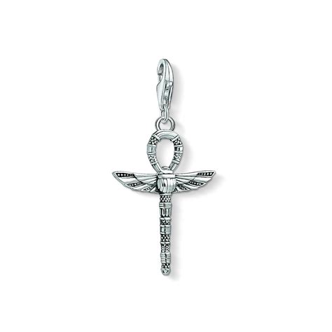 Thomas Sabo Charm Anh Nger Lebenskreuz Ankh Mit Skarab Us