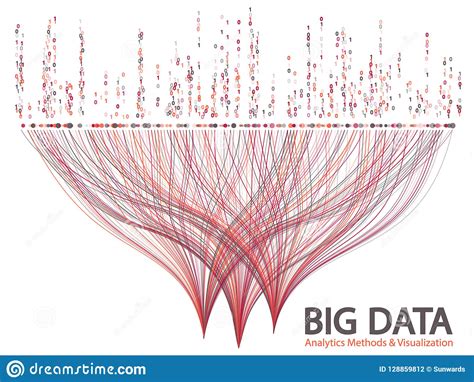 Vector Grande Del Concepto De La Visualizaci N De Los Datos Ilustraci N